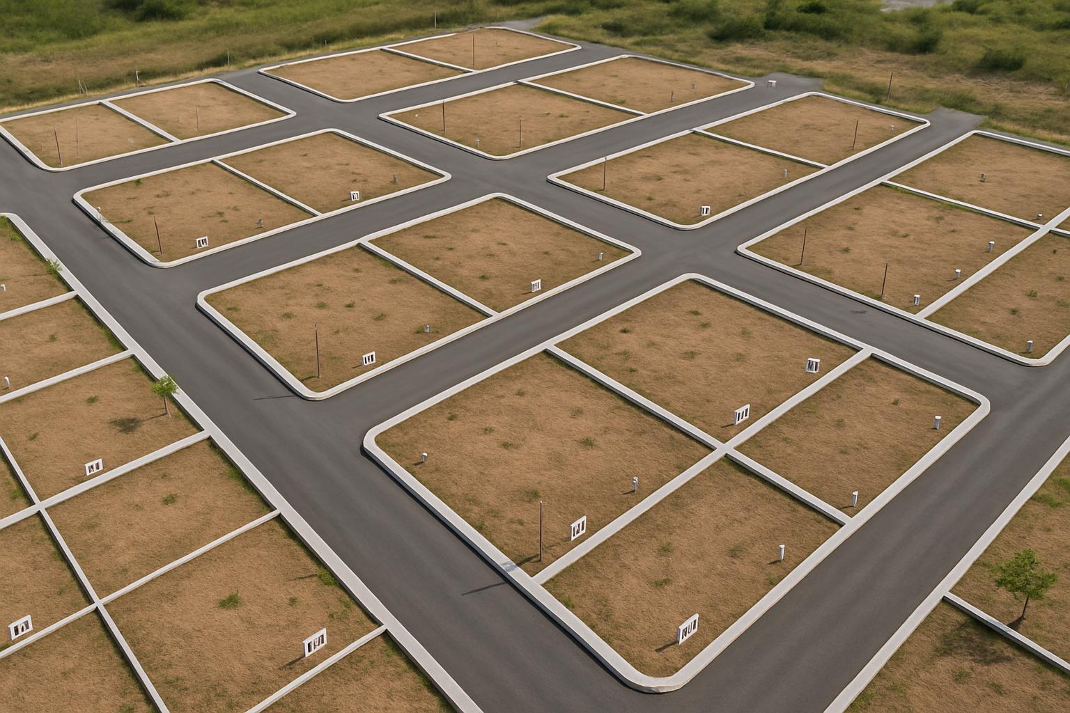 Residential Plots Layout